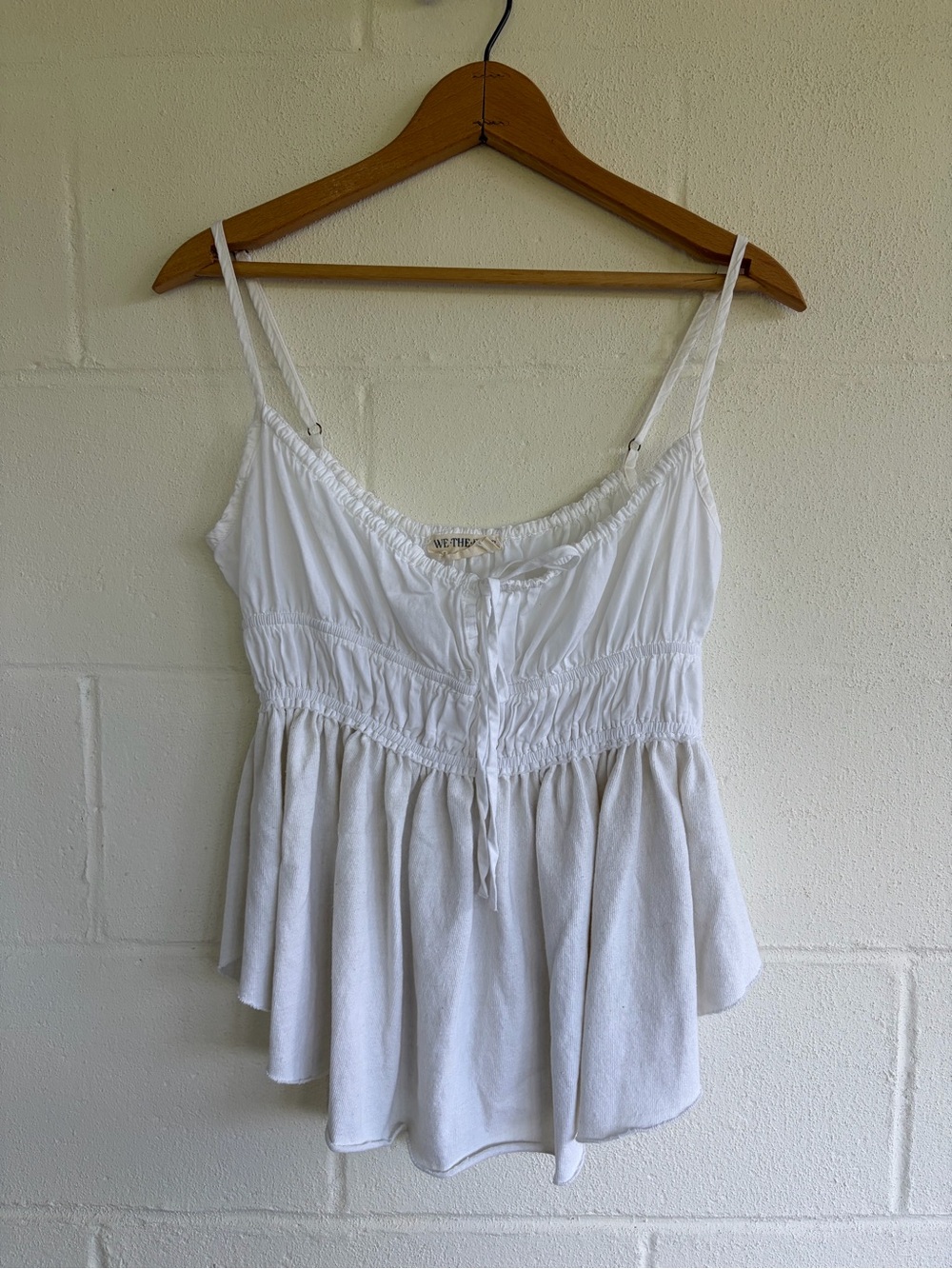 We The Free - White Scarlette Tank Top